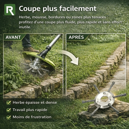 Rydan™ — Têtes de coupe-bordures robustes et universelles